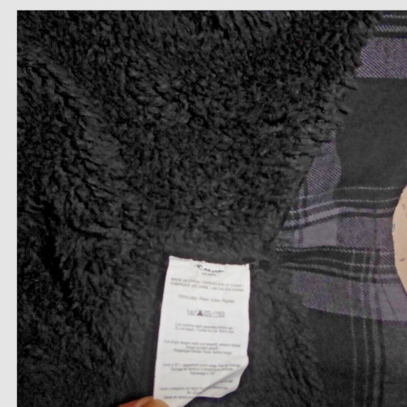 🎈FINAL Sale CURL HAYWARD HOODED SHERPA LINED COTTON FLANNEL SHIRT JACKET NEW - Picture 10 of 13